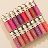 Rare Beauty – rouge à lèvres liquide bronze, poudre compacte, a un bon effet de camouflage, blush liquide, cosmétiques adaptés aux débutants 3
