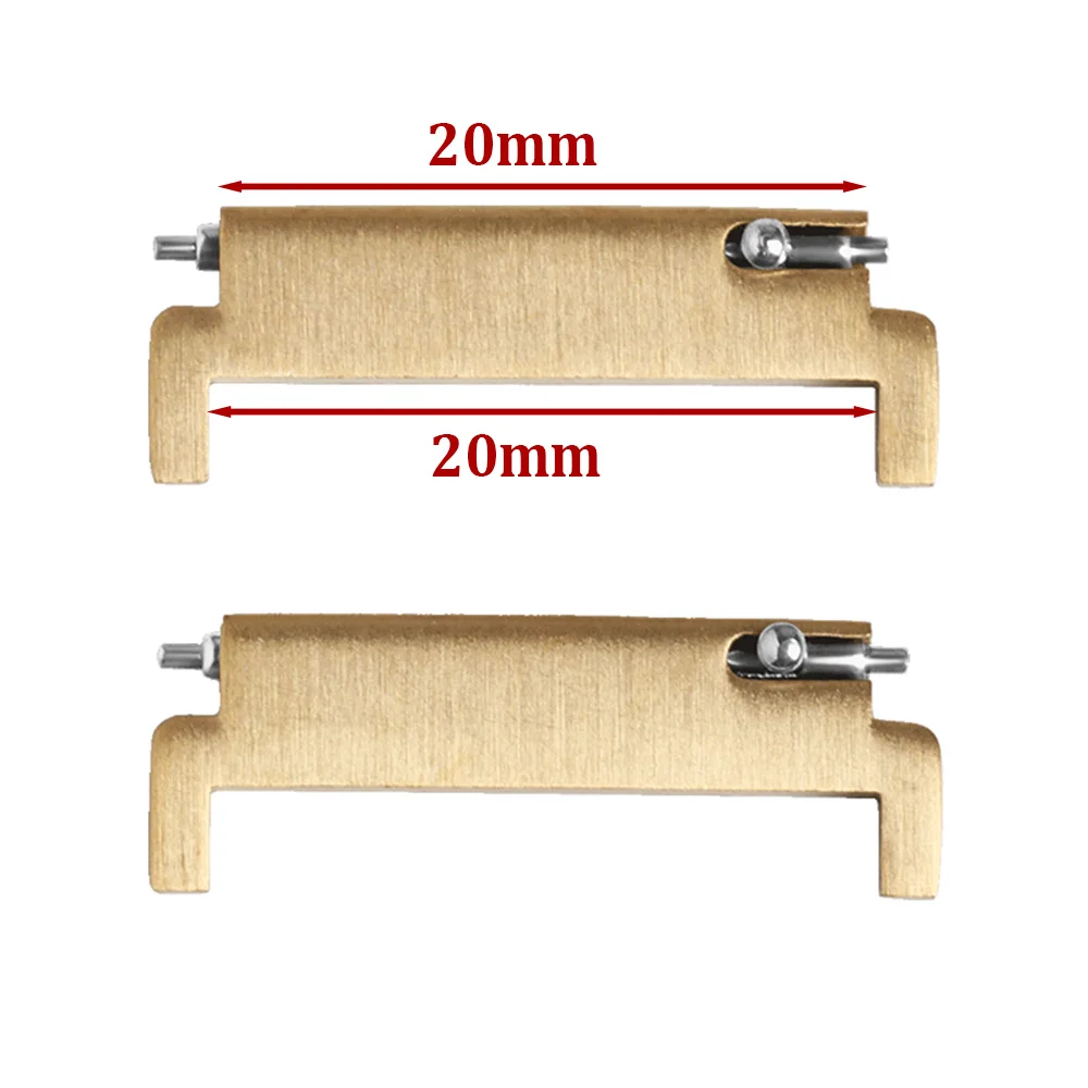 Versatile Quick Release Pin Connectors for Watch Bands - Metal Strap Adapters (1 Pair)