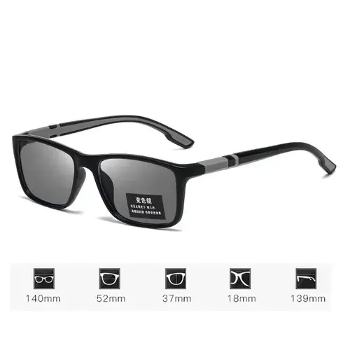 Photochromic Anti Blue Light Outdoor Sports Cycling Ultra Light High-definition Color Changing Myopia Glasses 0 -0.5 -0.75 -1.25 - Image 6