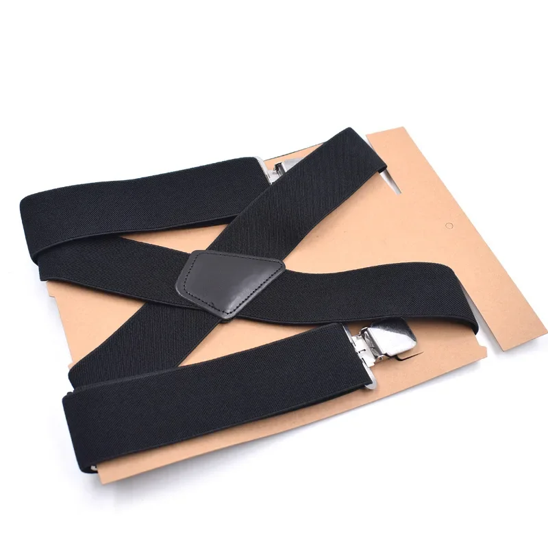 

Trousers Gift Suspenders Stay Adult Women Men Head Elastic Braces Clip-on Alloy Pants Metal Adjustable Clips Luxury 5cm 4 Shirt