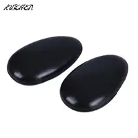 Couvre-oreilles en plastique pour barbier professionnel, outils de coiffure, protecteur de embaupour cheveux, bouclier noir, accessoires de salon, 2 pièces 4