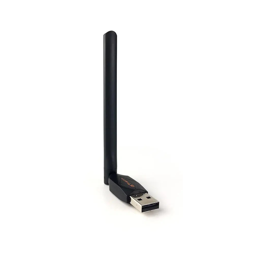GTMEDIA 150Mbps USB WiFi Dongle USB2.0 Wireless Network WiFi Adapter Ethernet 802.11b/g/n w/ Antenna for DVB- STB usb wifi antenna dongle