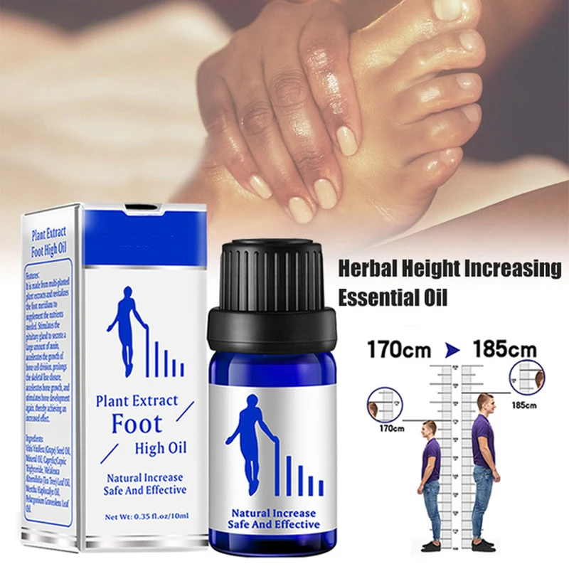 Increase Height Essential Oil Grow Taller Conditioning Body Promote