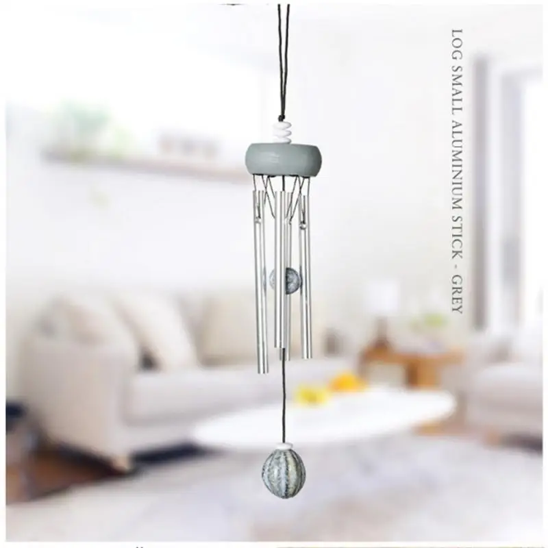 1pcs Wind Chimes Pendant Aluminum Tube Metal Pipe Wind Chimes Bells Balcony Outdoor Yard Garden Home Hanging Decorations 6