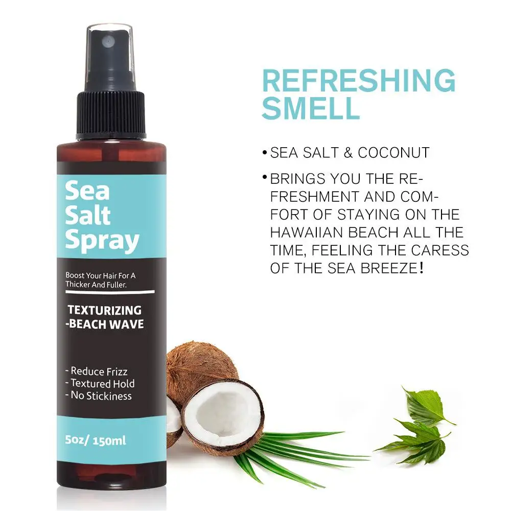 Bath Supplies Sea Salt Spray Large Capacity Durable Hair Spray Skin Care Products Comfortable Shape Can Be Repeated Mousse hair styling spray