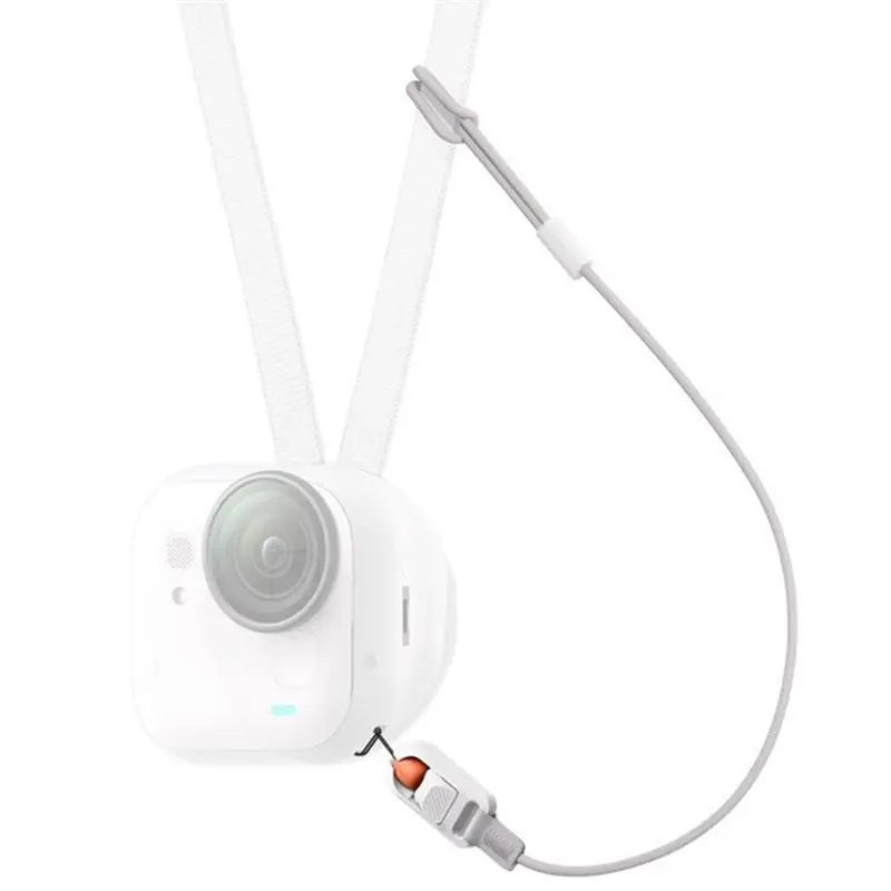 ABDE-For GO 울트라 액세서리 분실 방지 퀵 릴리스 안전 코드 액션 카메라 스트랩 Insta 360 GO Ultra A용