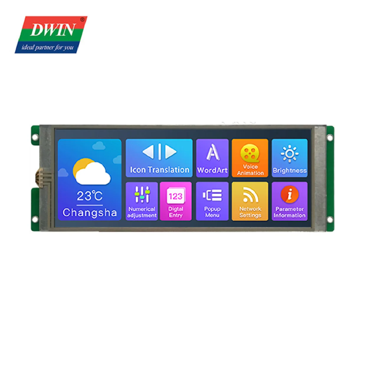 nt250514-008C8 デジデザイン STAGE ラックコンポーネント 19inch-Industrial-Touchscreen-Display-Panel Mount-Rackmount-LCD