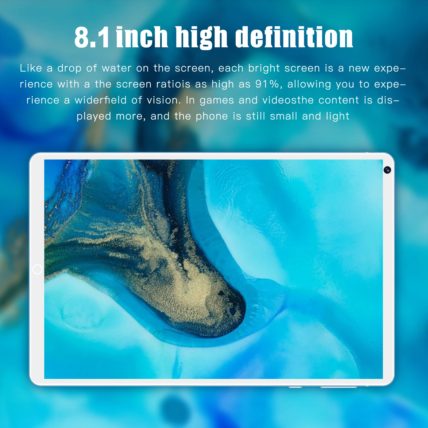 best android tablet 5G Android 12 X5 8.1 Inch 8000mAh 512GB ROM Deca Core 12GB RAM Google Play Office Global Pad Dual SIM GPS 48MP Camera Tablet PC best cheap tablet