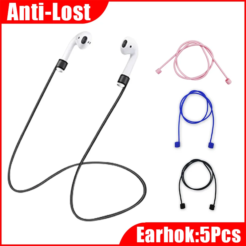 

Anti-lost Neck Silicone Cord Ear Hook for Apple AirPods 1 2 3 Pro Sports Anti-drop Ear Hook Wireless Earphone Ear Hook Sport