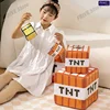 10/20/30cm Cute Square Pillow Doll TNT Plush Pillow Cube Toy Character Model Plush Toys Home Decor Cute Gifts for Kids 6