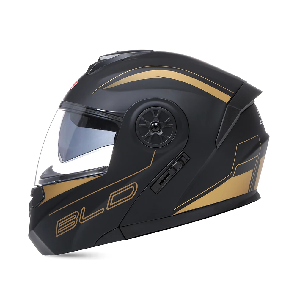 Casco Moto Doppia Visiera Casco Ribaltabile Dot Casco Da Corsa Modulare Certificato Moto Casco Locomotiva Capacete Moto Casque