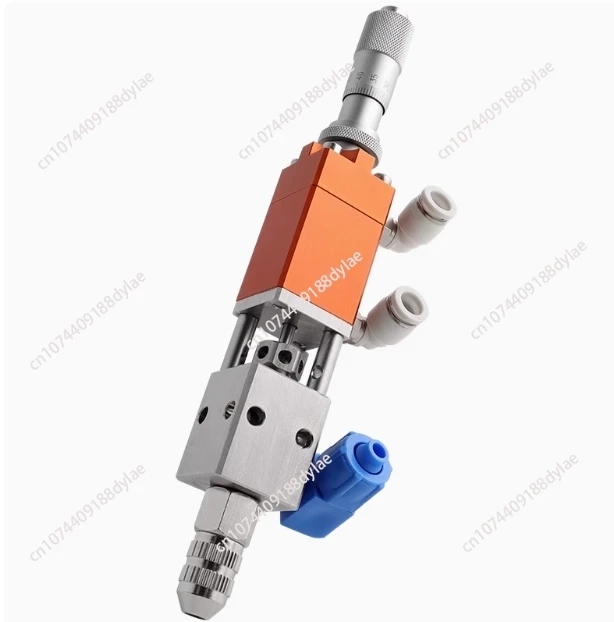 JS-21 Thimble type dispensing valve, precision gluing valve gluer collision needle valve pneumatic UV glue dispenser