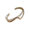 2024 New Korean Curved Metal Bracelet Exquisite Elegant Fashion Simple Bracelet Women's Jewelry 5