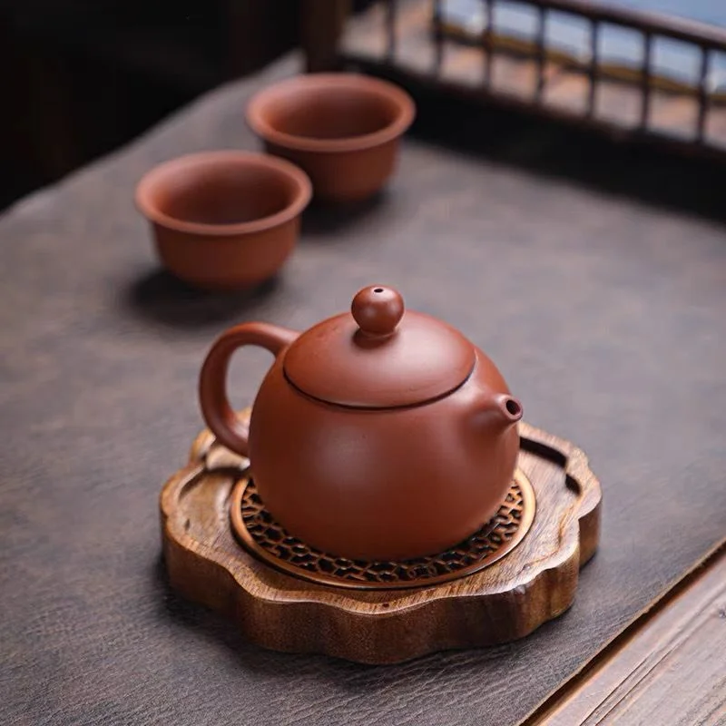 Tea Tray Teapot Teacup Solid Wood Tray Mat Office Coffee Cup Trays Home Tea Ceremony Accessories wooden serving tray,tea tray,tea cup mat