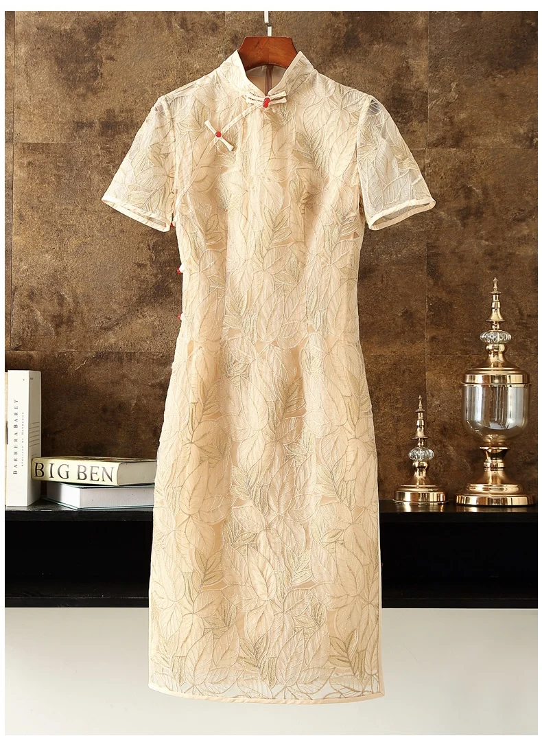 

Chinese Clothing New Year Costume Cheongsam Party Dresses Chirpaur