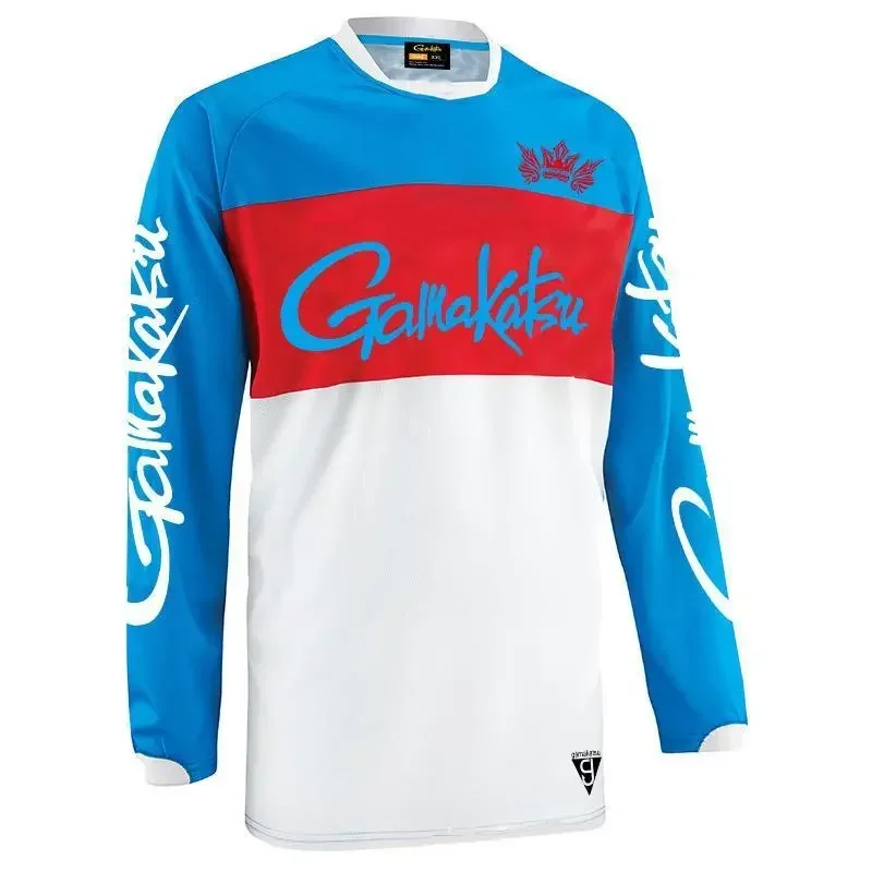 Description Picture 4 of item2025 Outdoor Summer New 2025 Long Sleeve Fishing Shirt Quick Dry Fishing Clothing Anti-UV Sunscreen Fishing Clothes