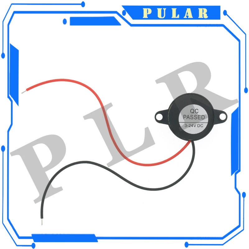 Piezo Buzzer 10/5pcs SFM-20B High Decibel Active Buzzer Speaker DC3-24V Continuous Sound 2312 Piezoelectric Piezo Electronic For Arduino