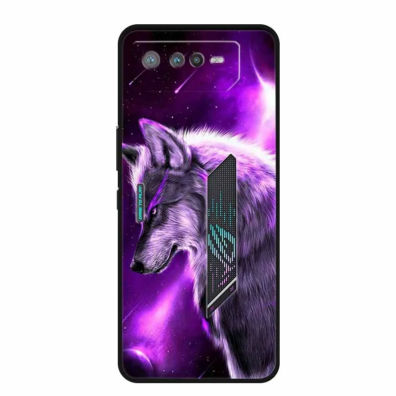 Fashion Soft TPU Silicone Back Case for Asus ROG Phone - Trendy Protective Phone Cover Bumper