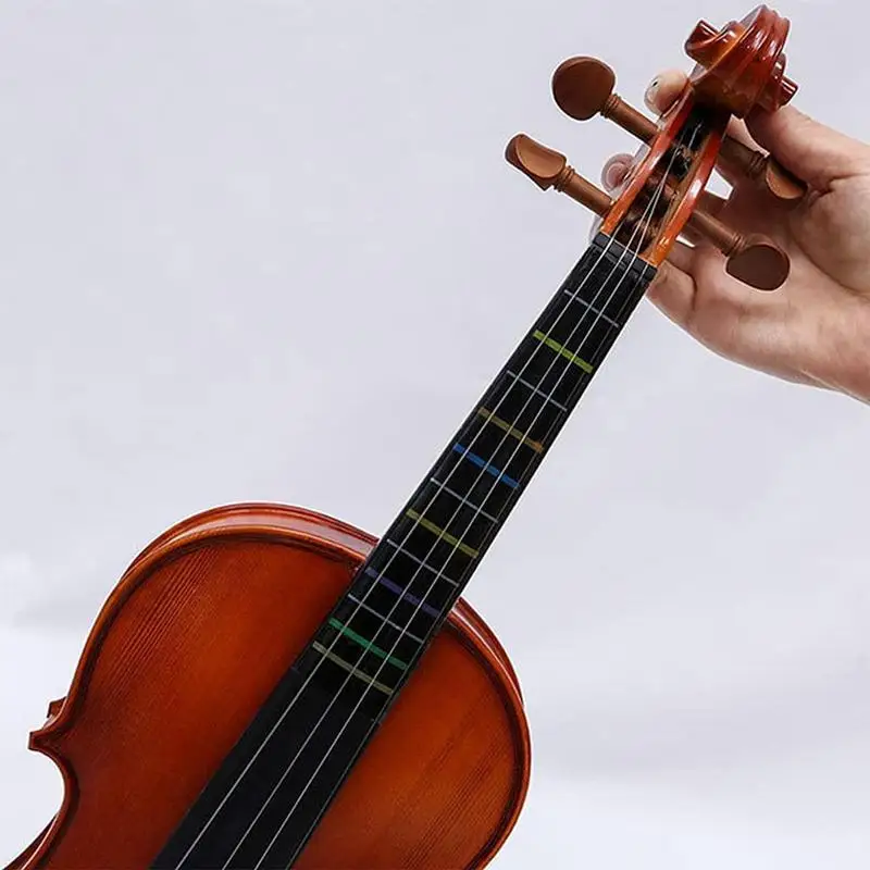 4/4 1/2 1/4 3/4 1/8 Professional Cello Finger Position Marker Sticker Contrabass Electric Cello Exercise Fingering Stickers Cello Sticker Accessory