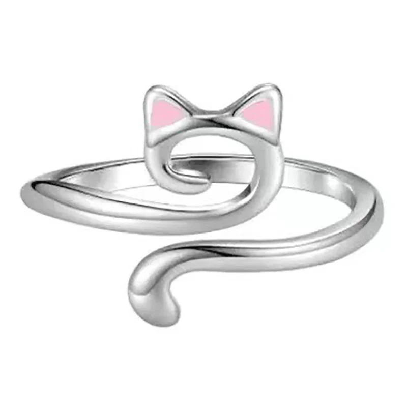 3 Anelli all'Uncinetto e 1 Custodia, Anello Aperto a Maglia di Pavone, Anelli all'Uncinetto Regolabili, Supporto per Le Dita Guida, Accessori all'Uncinetto a Mano, Strumenti per Cucire