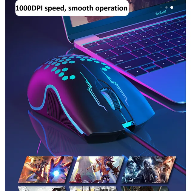 Glowing Gaming Mouse