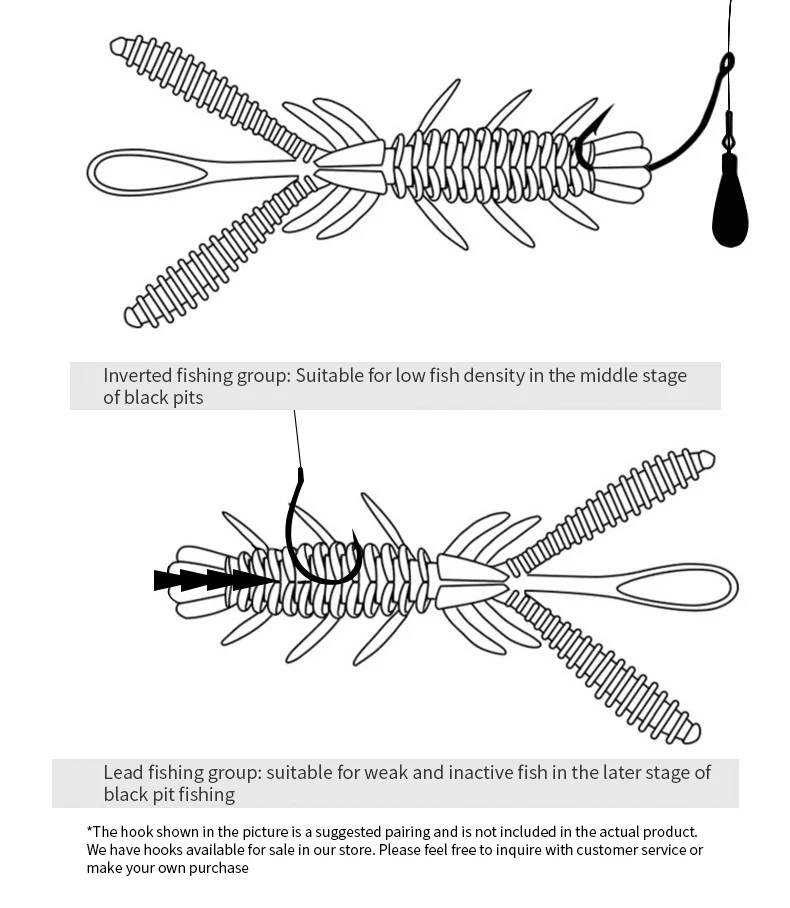 15 Stück Schwimmende Weiche Garnelen-Angelköder 5/6/7CM Garnelen-Schwimmköder Jig Salzwasser-Silikonköder mit Fischattraktionsmittel – Detail 3