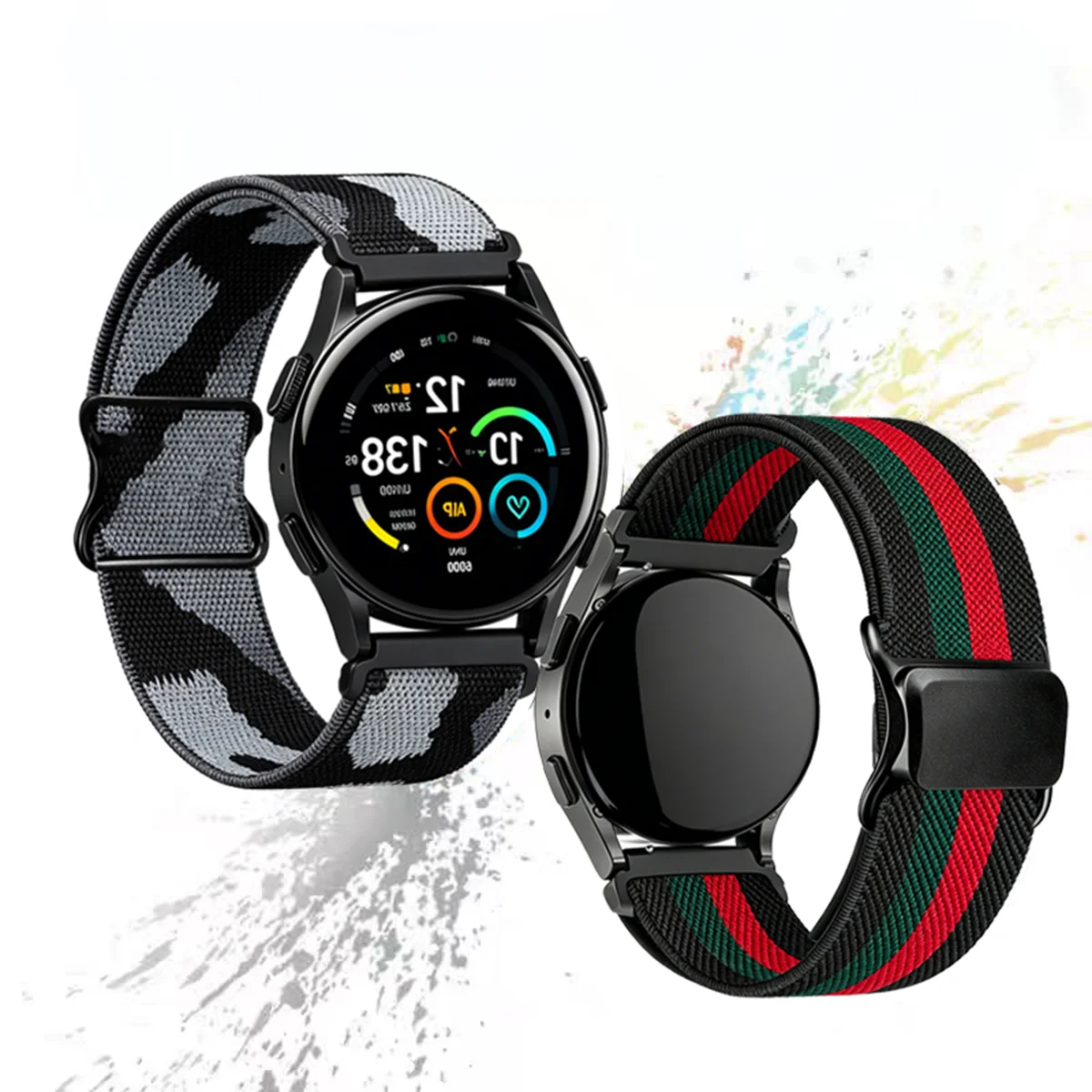 Versatile Sport Band Bracelet Strap Accessory - 18mm, 20mm, 22mm Sizes
