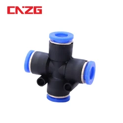 Pneumatic Quick Release Air and Water Push - In Hose Connector Kit - 8mm (PZA)