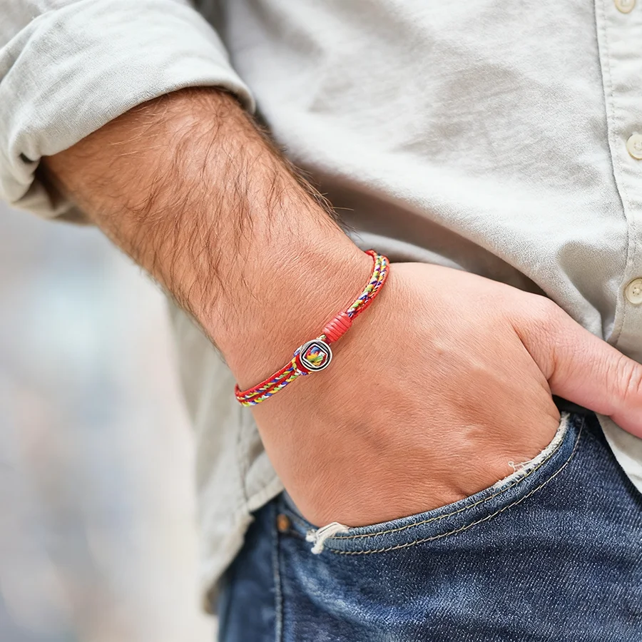 Thin Rope Fabric Friendship Bracelet for Men and Women