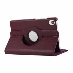 360° Rotating Stand Tablet Case for M8 3rd Gen TB - 8506 (PURPLE)