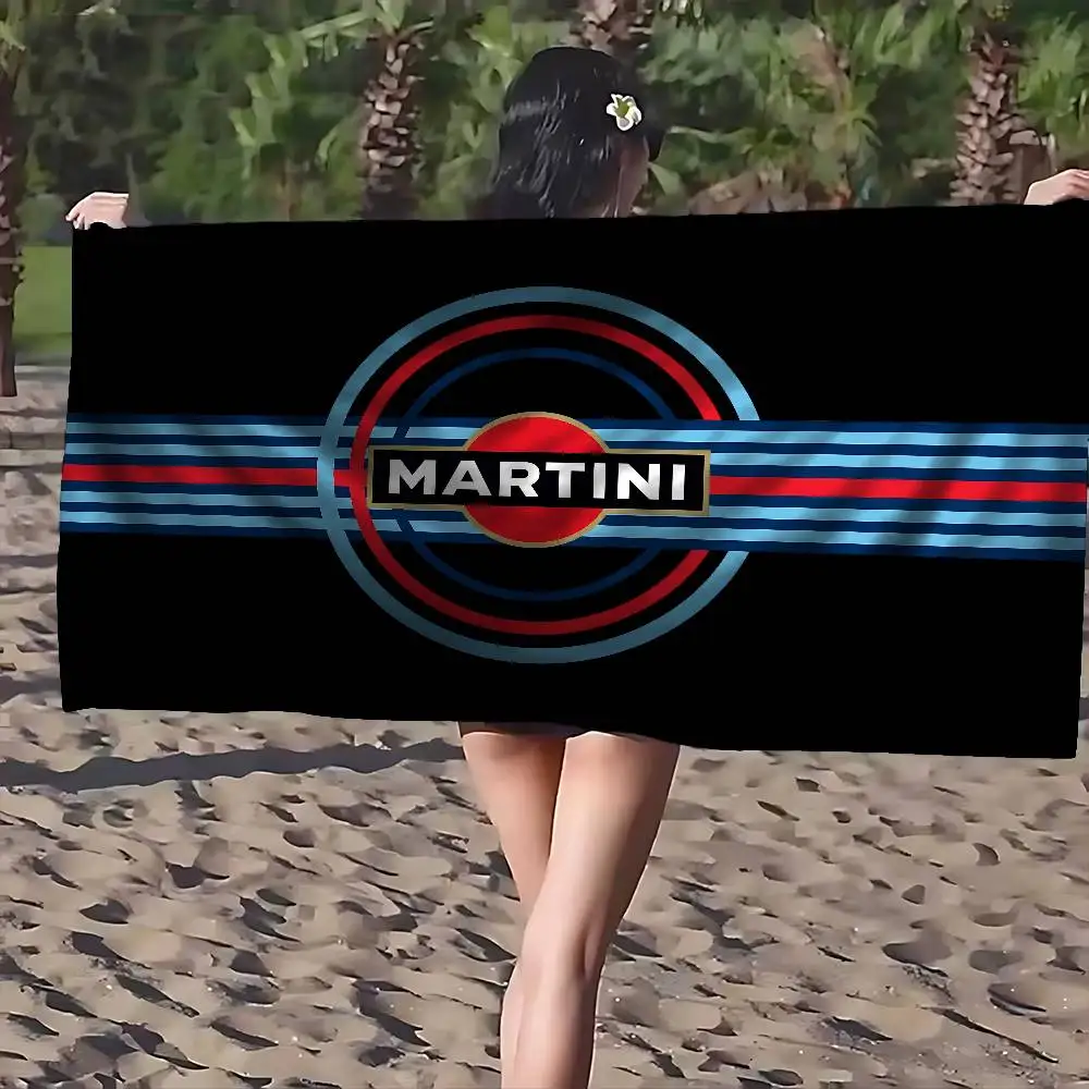 M-Martinis Racing Microfiber Blanket Quick Drying Beach Towels Oversized Printing Super Absorbent Pool Towel Blanket