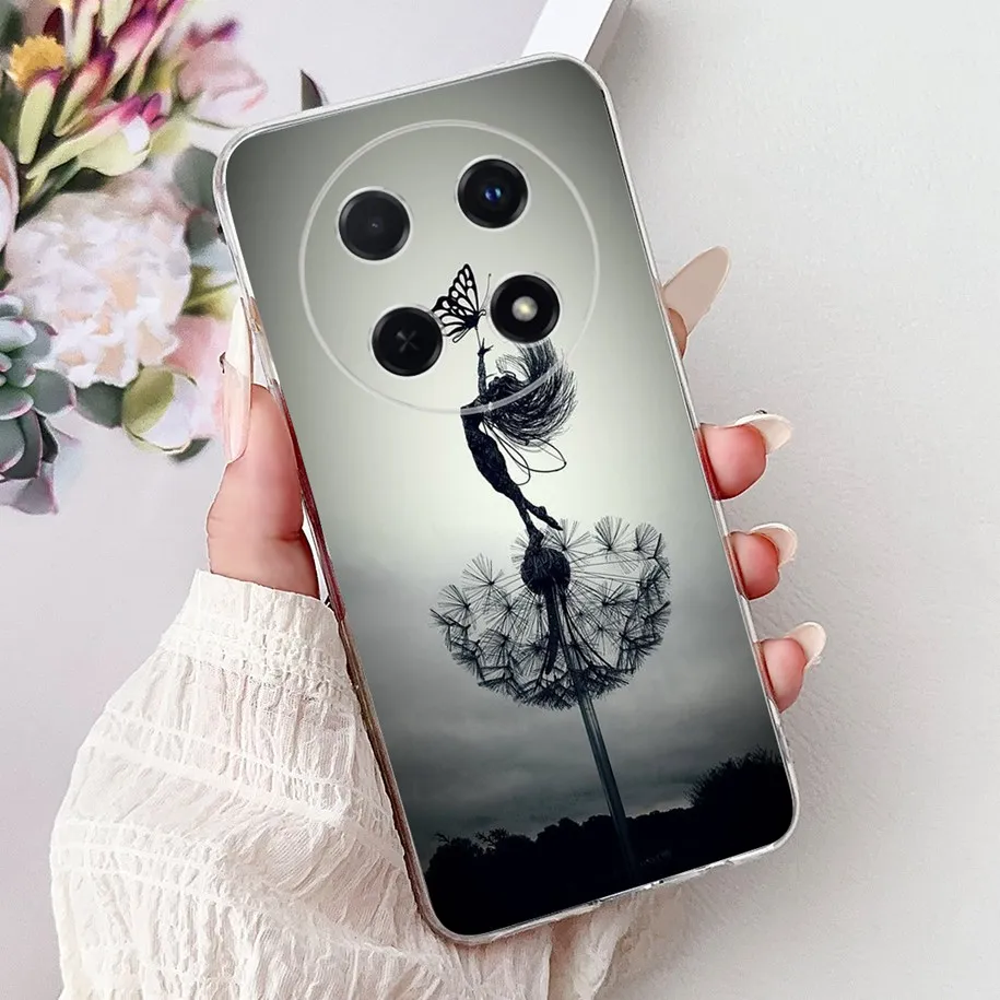 Cute Cartoon Cat Marble Soft Silicone Case - 2025 Edition
