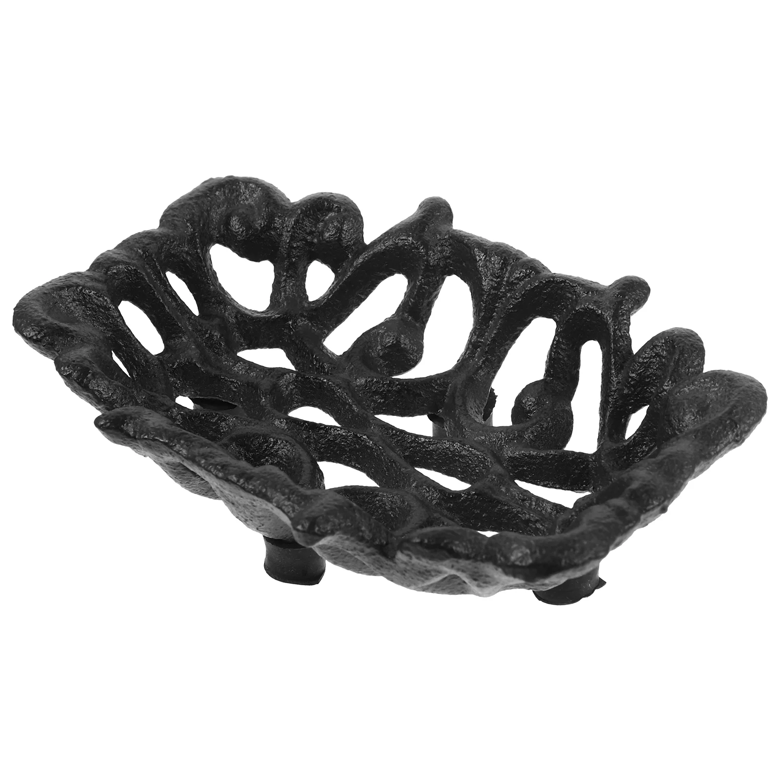 

Vintage Cast Iron Soap Dish Vintage Self-adhesive Soap Tray Soap Draining Stand