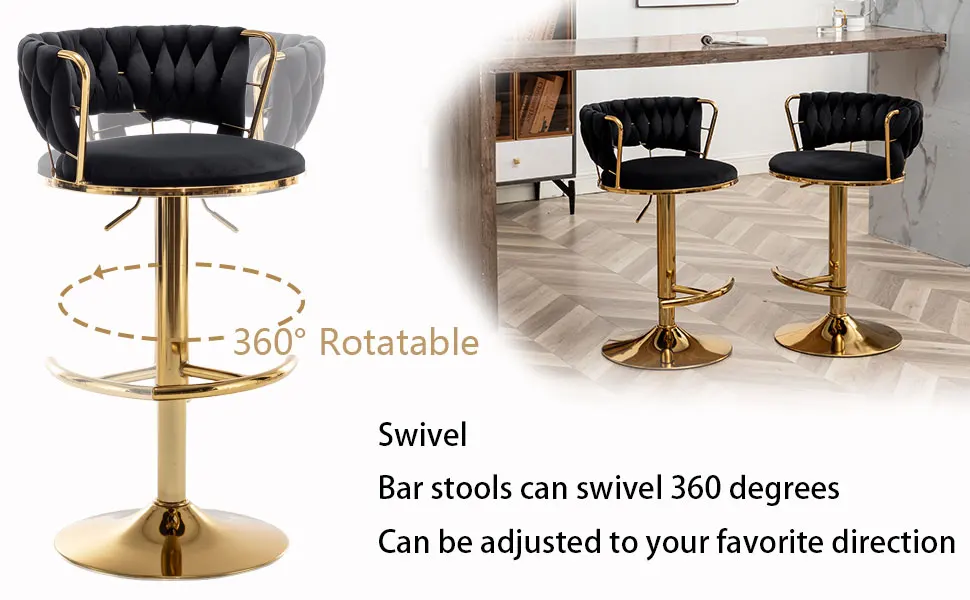 gold bar stools