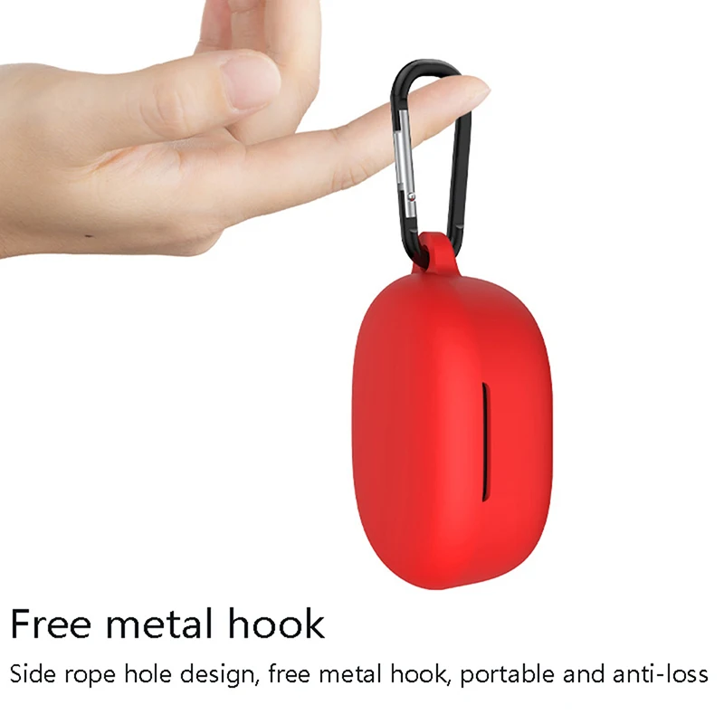 Soft Silicone Earphone Case For Redmi Buds 4 Lite Wireless Earbuds Protect Cover Bluetooth Headset Silicone Protective Case