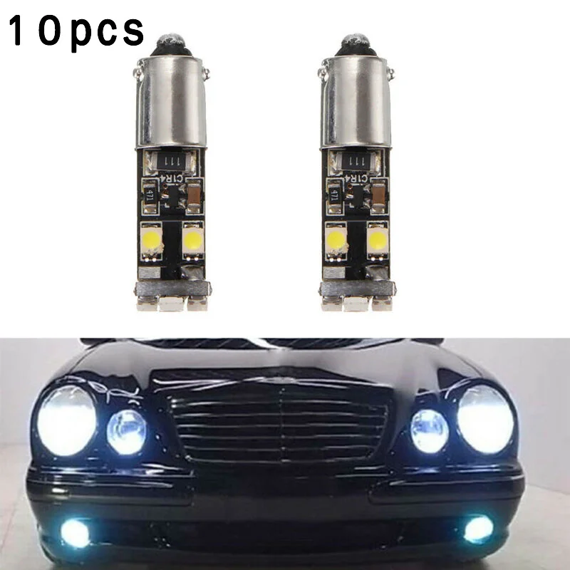 Luces LED Blancas De Posición/estacionamiento Para Mercedes-Benz Clase E W212 (2010-2013) - 6000K, 2 Piezas