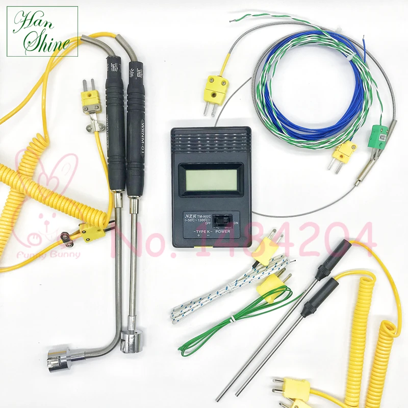 Termometro Digitale Iegefirm TM-902C Con Sonda A Ago | Misura Da -50°C A 750°C | Tipo K - Foto 11