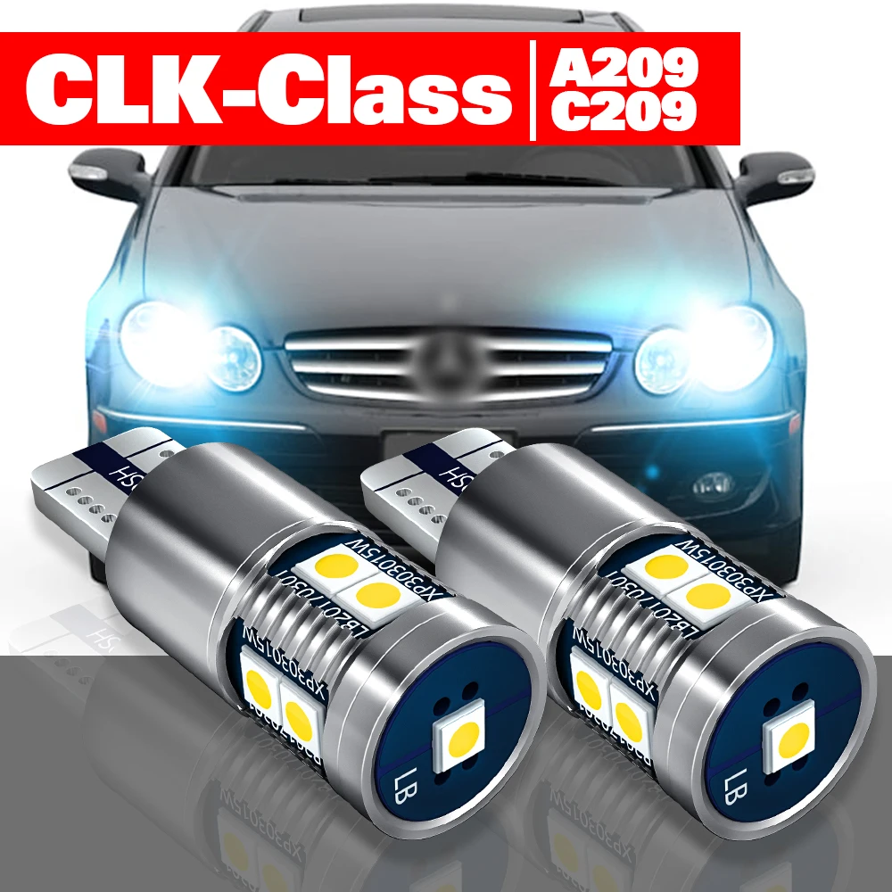 Для Mercedes Benz CLK Class A209 C209 2002-2010, 2 шт., фонарь для парковки, аксессуары для габаритных огней 2004, 2005, 2006, 2007, 2008, 2009