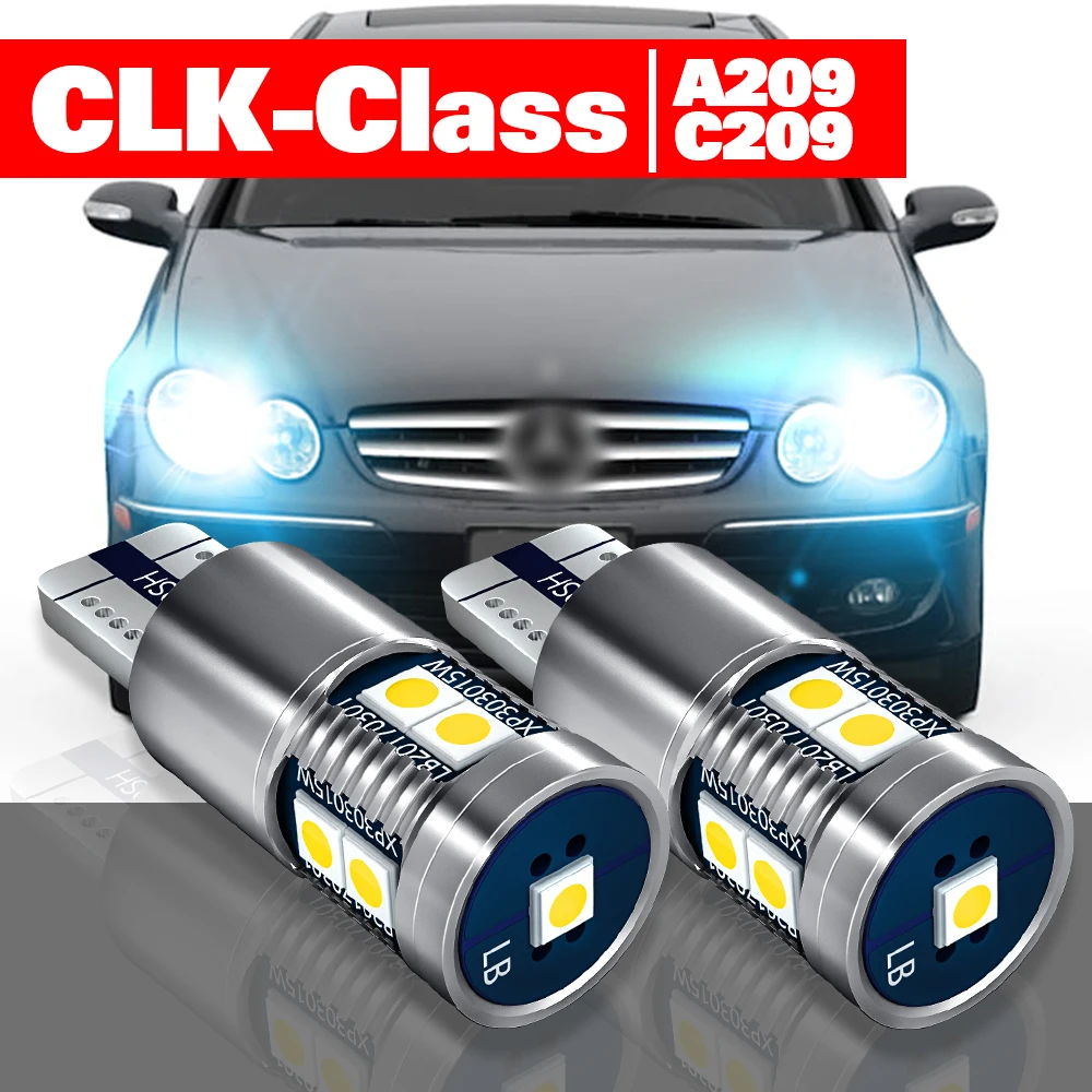 

For Mercedes Benz CLK Class A209 C209 2002-2010 2pcs LED Parking Light Clearance Lamp Accessories 2004 2005 2006 2007 2008 2009