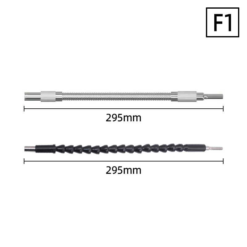 Adjustable Magnetic Ratchet Screwdriver with Bending Drill Adapter