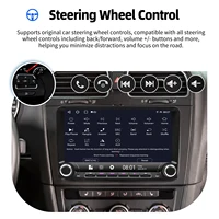 ESSGOO Autoradio 9 pouces pour Volkswagen Golf 5 6 Passat Polo Lecteur multimédia automobile 4 Go 64 Go Carplay Android Auto avec bouton GPS 5