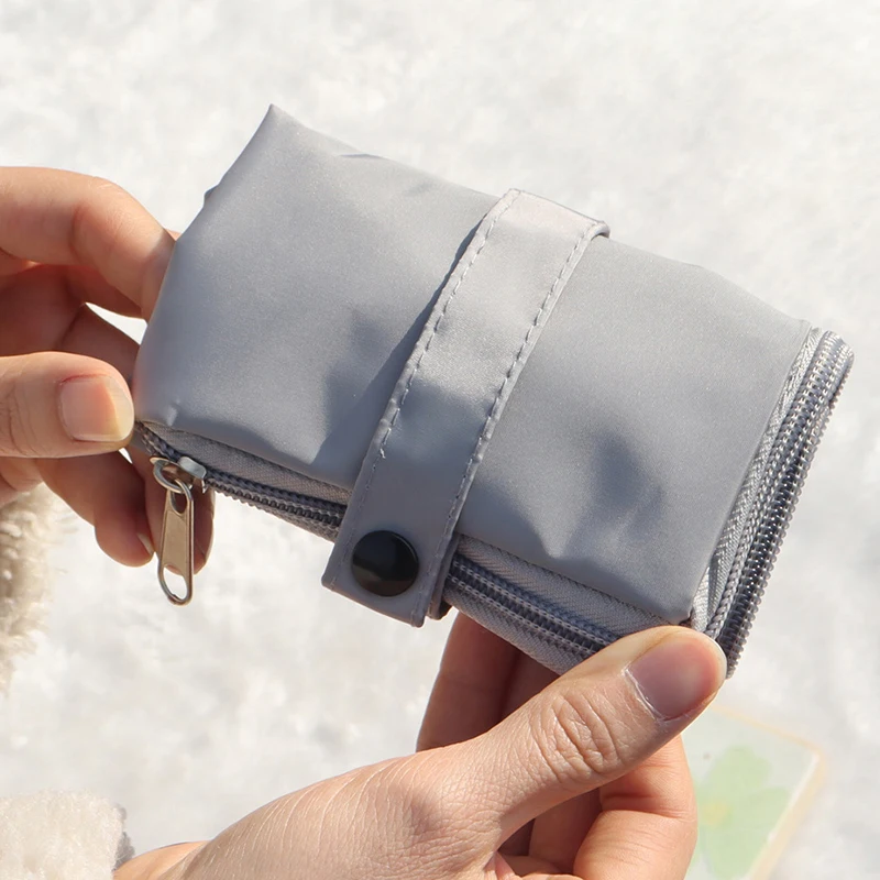 Go Out Waterproof Storage Bag Small Fresh Print Pattern Umbrella Storage Case Clutch Type Absorbent Folding Umbrellas Bags