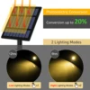 3000K/RGB Solar LED Light Outdoor Solar Spotlight Solar Garden Light Outdoor IP65 Waterproof Solar Power Light Wall Light 3