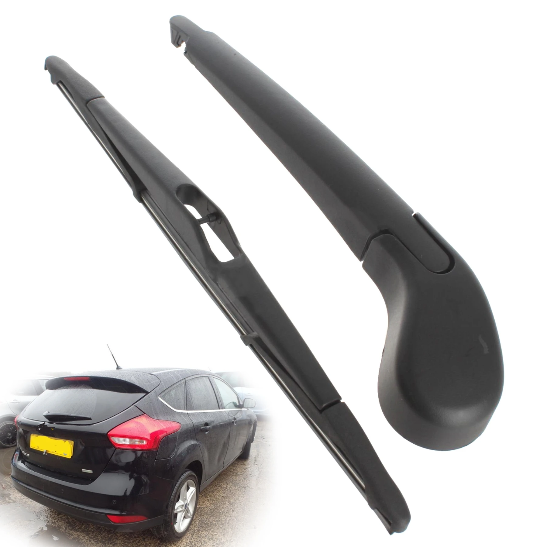 

12" Car Rear Wiper Blade Blades Back Window Wipers Arm For Ford Focus MK3 2011-2018 Windscreen Blade car Accessories 8524148080