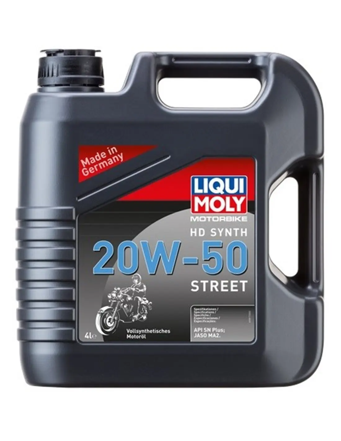 Olio Motore Liqui Moly Oil Hd 100% Sintetico 20 W50 Street 4 Litri Liqui Moly