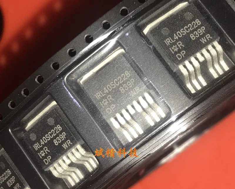 

10 шт./партия, новые IRL40SC228 557A 40 в 0,65 МОМ N-Channe lMOSFET