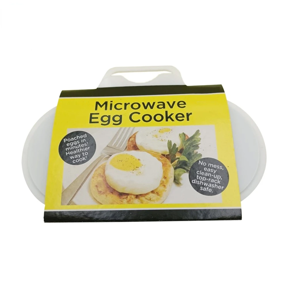 Microwave Double Cup Egg Cooker Steamer Perfect Eggs BEST