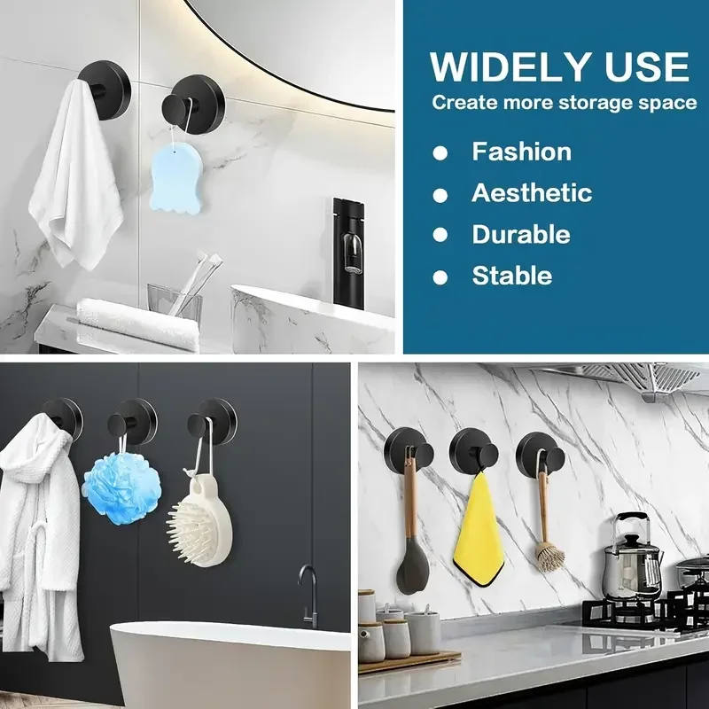 Stainless Steel Suction Hooks 4