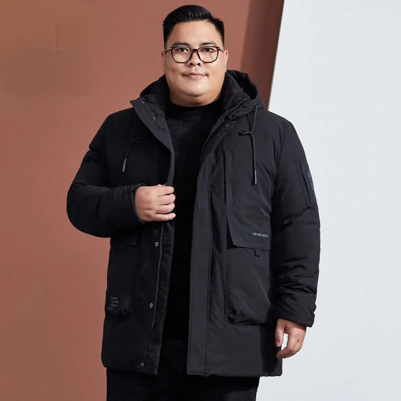 Uomini Marca 2022 Inverno Nuovo Caldo Cappuccio Spesso Parka Giacca Cappotto Uomo Autunno Outwear Abiti Classico Tasca Antivento Parka T128