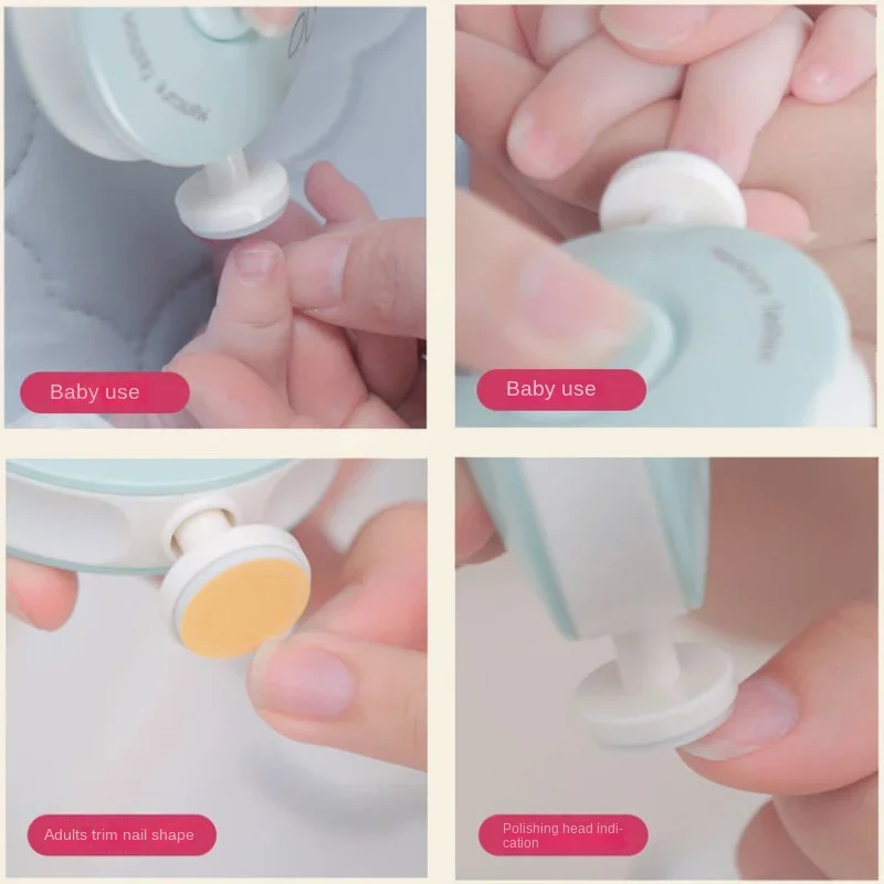 Electric Baby Nail Trimmer Kid Nail Polisher Tool Infant Manicure Scissors Baby Hygiene Kit Clipper Cutter Newborn nail clipper,nail care kit,nail trimmer